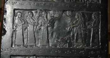 cBCE841 Yeihu surrenders to Shalmeneser 3rd (black obelisk)